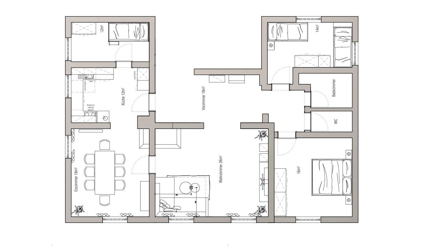 Grundriss-Apartment-Großglockner I